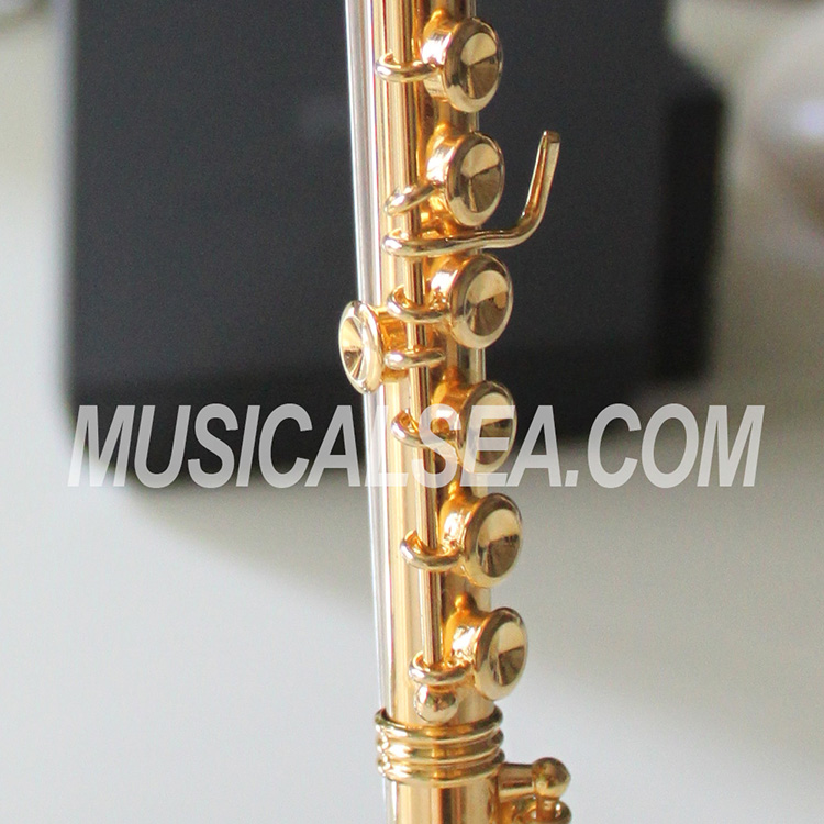 metallic flute toy